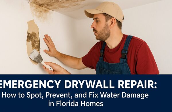 Emergency Drywall Repair, How to Spot and Fix Water Damage